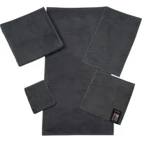 Ross Cashmere feeling Waschhandschuh 16 x 22 cm grau