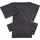 Ross Cashmere feeling Waschhandschuh 16 x 22 cm grau
