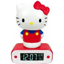 TEKNOFUN Hello Kitty Wecker rot