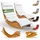 CASARIA Sonnenliege 195 x 60 x 0 cm Creme