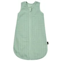 Alvi Mull-Schlafsack Baby Schlafsack, 0.5 TOG für den Sommer, 100% Baumwolle, atmungsaktiv Uni Granite, 100cm - 100