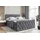 altdecor Boxspringbett AMAY-Z KING - 160x200 - H3/H4 - Dunkelgrau