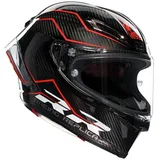 AGV Pista GP RR Performante Integralhelm - Dunkelgrau/Rot / XL