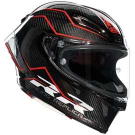 AGV Pista GP RR Performante Integralhelm - Dunkelgrau/Rot / XL