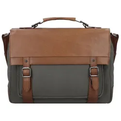 Harold's Hew Flint Aktentaschen Messenger 40 cm Laptopfach  braun