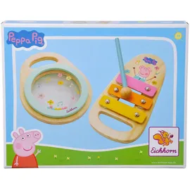 Eichhorn Kinder-Xylophon Peppa Pig 2-teilig mehrfarbig