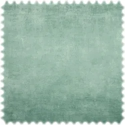 Vintage Samt Velours Möbelstoff Royal Mint mit Fleckschutz