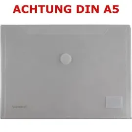 FolderSys Dokumententasche DIN A5 transparent glatt 0,20 mm, 1 St.