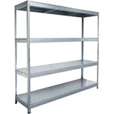 SCHULTE Regalwelt Schwerlastregal Stahl 180x143x50 cm grau
