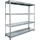 SCHULTE Regalwelt Schwerlastregal Stahl 180x143x50 cm grau