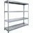 SCHULTE Regalwelt Schwerlastregal Stahl 180x143x50 cm grau