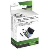 Quadrios 2010C257 VGA-Steckverbinder Buchse, gerade Polzahl: 15 Schwarz 1 Set