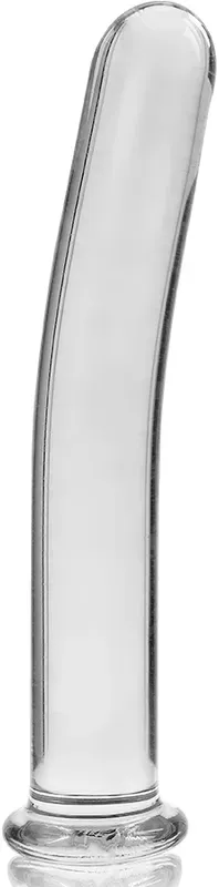 NEBULA SERIES - Modell 17 Dildo aus Borosilikatglas, 18,5 cm Ø 3 cm - Rosa