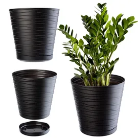 Kadax 30 Ø x 30 cm Schwarz