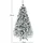 Costway Künstlicher Weihnachtsbaum Weiß/Grün 180 cm