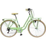 Cityrad "CITY1.0" Fahrräder Gr. 48cm, 28 Zoll (71,12cm), grün (grün, grün)