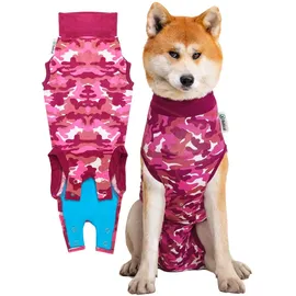 Suitical OP-Body Recovery Suit Rosa Camouflage Größe: XL