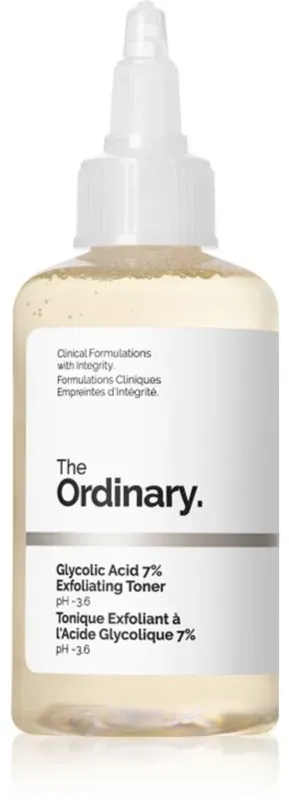 The Ordinary Glycolic Acid 7% Exfoliating Toner Peeling-Reinigungstonikum 100 ml