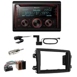 Pioneer FH-S820DAB USB Digitalradio DAB+ CD Einbauset für Fiat Ducato ab 2022
