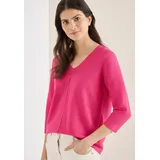 Cecil Pullover mit Struktur Pink L