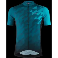 Löffler Bike FZ Zack Mid Kurzarm-radtrikot - blue coral