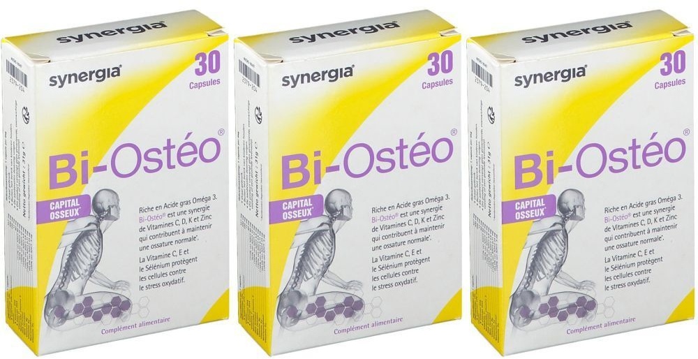 synergia® Bi Ostéo® Capital Osseux 3x30 pc(s) capsule(s)