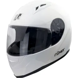 Motorradhelm RÖMER HELME "Frankfurt" Gr. S, weiß, Helme, S Kopfumfang: 55cm - 56cm