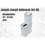 Joseph Joseph GoRecycle 46-Liter-Kunststoff Recyclingbehälter und Caddy-Set