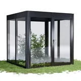 sunelements Infinity 2.2 Alu Anthrazit-Metallic Acrylglas 6 mm 24 m2