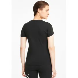 Puma Essentials Logo T-Shirt Damen 01 black S