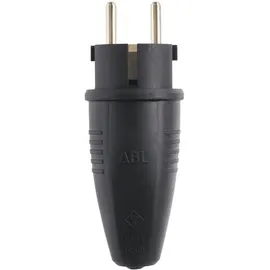 ABL Schutzkontakt-Stecker Orig., schwarz