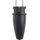 ABL Schutzkontakt-Stecker Orig., schwarz