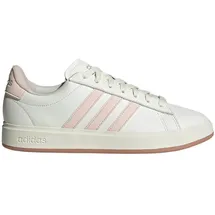 adidas Grand Court 2.0 Core White/Wonder Quartz/Linen Green Metallic 43 1/3