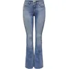 Jeans Bootcut Fit ONLBLUSH MID FLARED TAI467 Blau