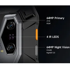 Ulefone Armor Pad 5 Pro 5G 11" 2025 12 GB RAM 512 GB Schwarz