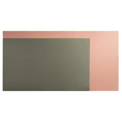 Exacompta 29140E 16x Schreibtischunterlage weich/flexibel PU 40x80cm, 4 Farben sortiert - Farben sortiert