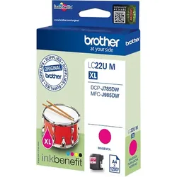 Tinten BROTHER LC22UM BROTHER MFCJ985DW TINTE MAGENTA