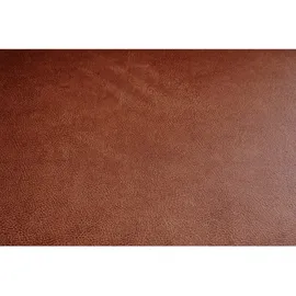 KAWOLA Sofa VILNIUS 3-Sitzer Kunstleder mit Lederanteil cognac
