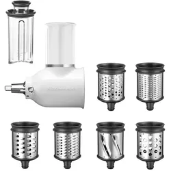 KitchenAid Gemüseschneider Set mit 6 Trommeln