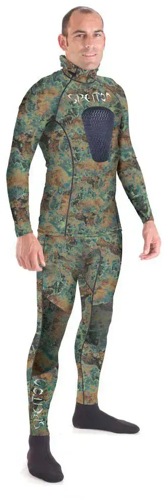 Spetton Camo 5 Mm Speerfischjacke - Brown / Green - M