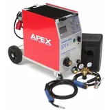 Apex - Schweißgerät 250 A Mig Schutzgasschweißgerät Schutzgas 400 Volt Schweißmaschine