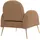 MCW Lounge-Sessel MCW-N69 Chenille 70 x 80 x 80 cm Braun