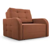 moeblo Schlafsessel Porto 101 x 90 x 100 cm Orange mit Relaxfunktion