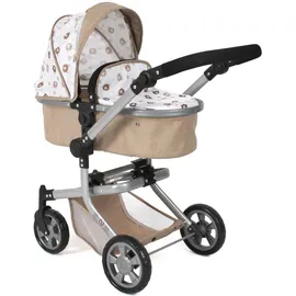 Bayer Chic 2000 Bayer Chic 2000® Puppen Kombi-Puppenwagen Mika Bärchen Beige