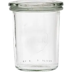 Einkochwelt Einkochglas 3-tlg., klar, mit Deckel, Inhalt: 0,16 Liter