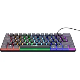 Trust GXT 867 Acira 60%, LEDs RGB, Gaote Outemu RED, USB, DE (24883)