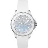 ICE-Watch ICE Watch Silbergraue Damenuhr Silikonarmband 020370