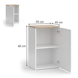 Vicco Kommode Wido 50 x 80 cm Weiß