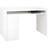 Composad Schreibtisch Weiß - 60x75x110 cm