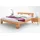 Home Affaire Massivholzbett HOME AFFAIRE "Modesty I Bett mit robustem Fußgestell in Winkelform", beige (naturfarben), B:96cm L:215cm, Betten, Massivholzbett, aus massiver Kernbuche, FSC-zertifiziert, viele Breiten zur Auswahl